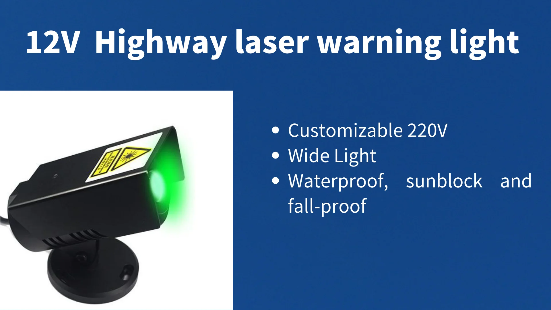 green traffic laser light