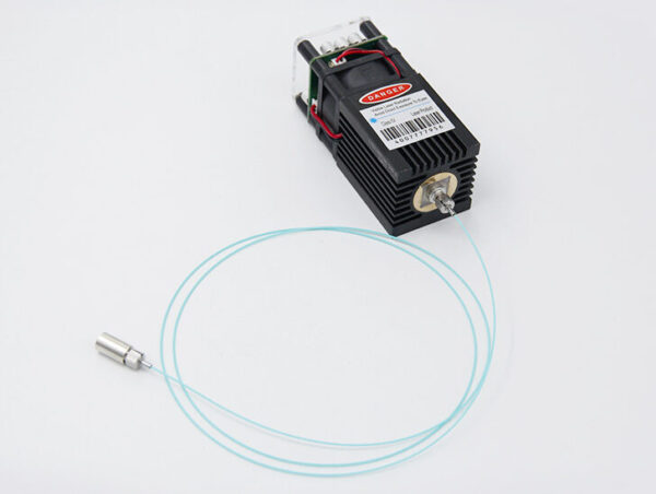 High Power Collimated Laser 405nm 600mW Fiber Coupled Laser Module for ...