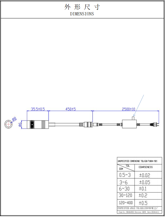 Green Line Laser Module