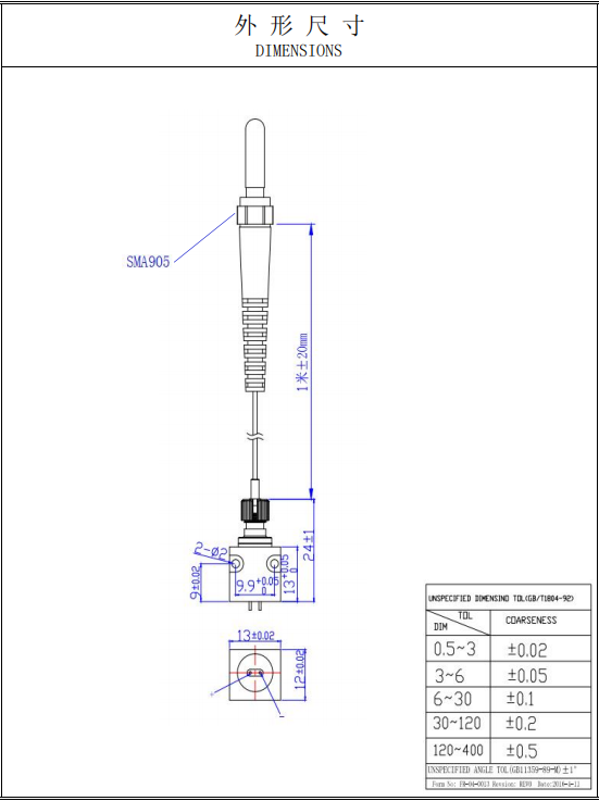 400um Fiber Core 808nm 1W Infrared Fiber Coupled Laser Module for ...