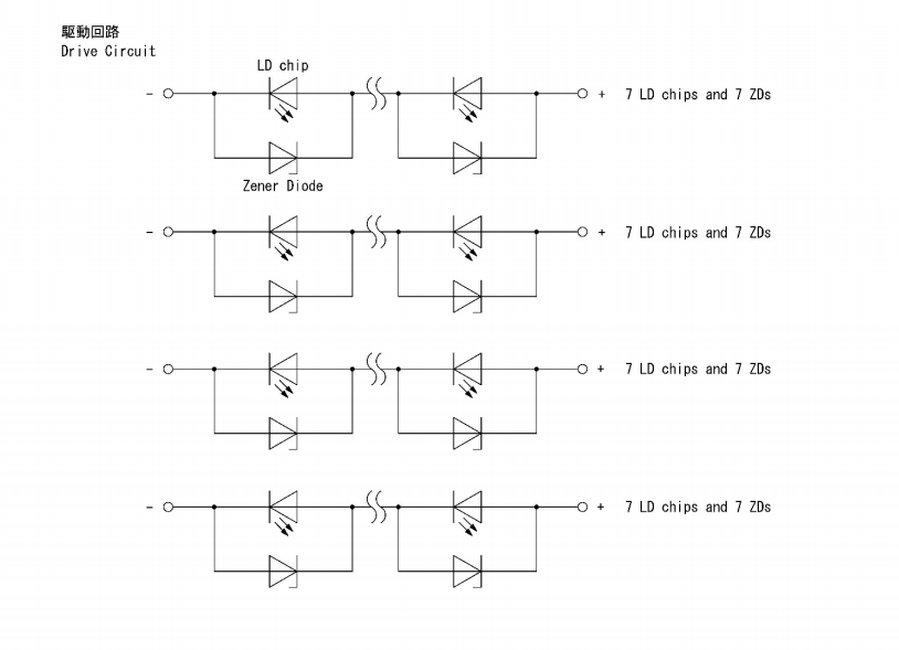 Green Laser Array NUGM34