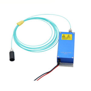 Uniform Circular Spot 638nm 2.3W Red Optical Fiber Coupled Laser Module for Medical Treatment