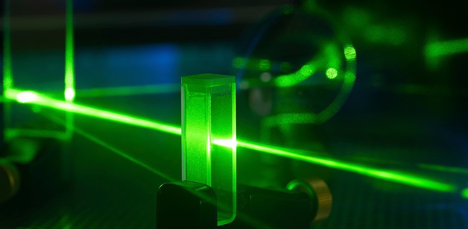 Collimated laser