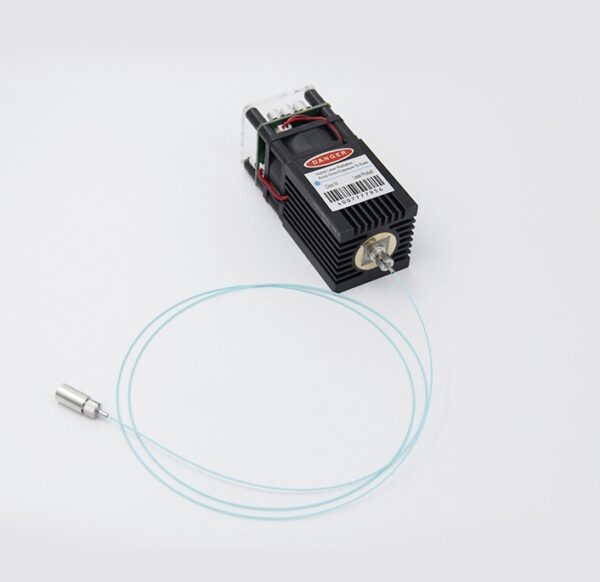 105um 405nm 300mW Violet Fiber Coupled Laser Module for Medical ...