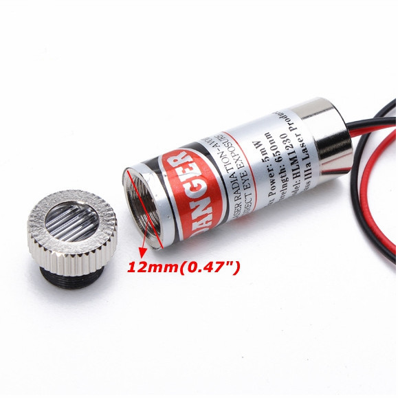 650nm 5mW Red Straight Line Laser Module for Laser Alignment