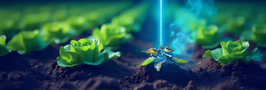 Laser for laser weeding