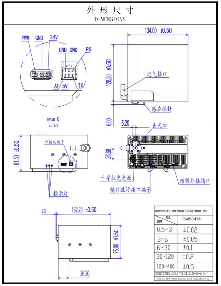 60W Blue Laser Module