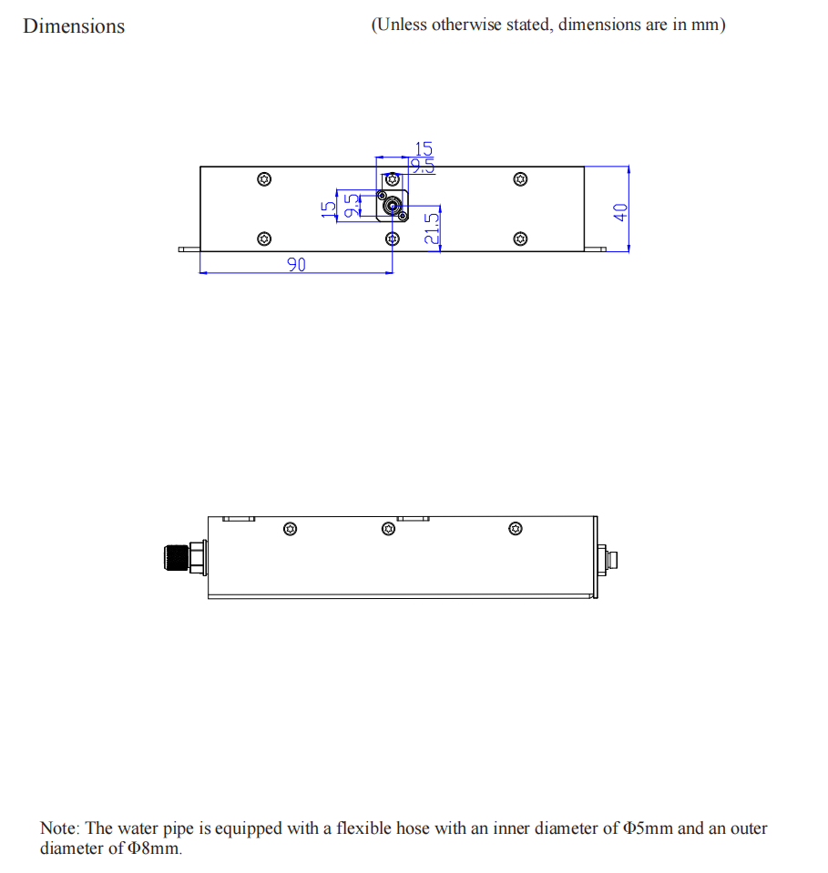 375nm 12W Fiber-Coupled Diode Laser