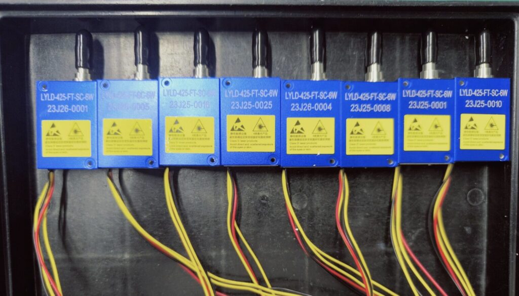 fiber coupled laser module